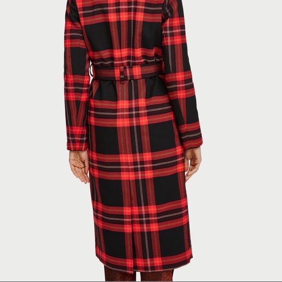Scotch & Soda Tartan trench coat - Size Xs - Picture 3 of 3